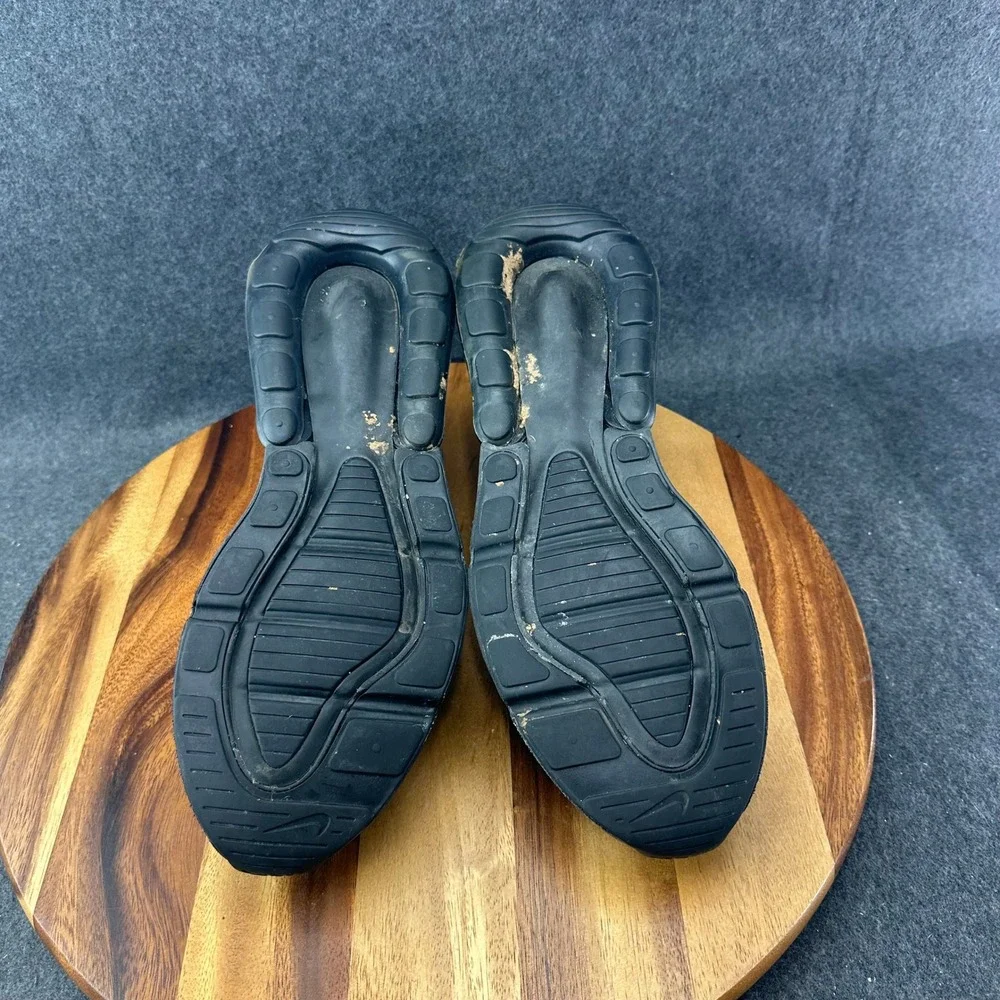 Nike Air Max 270 Triple Black Size 14 Men's Running Training Shoes AH8050-005